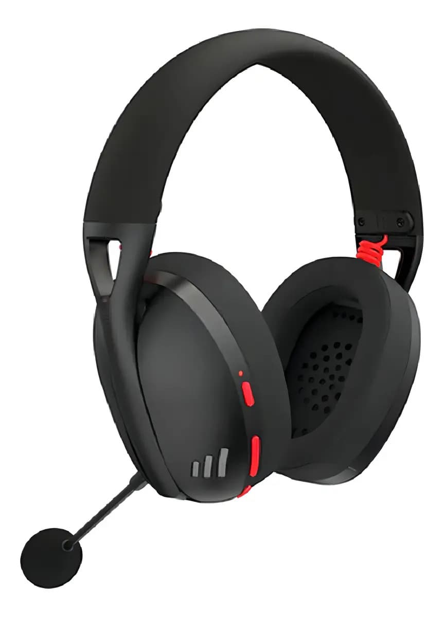 Audífonos Redragon Ire Pro H848 Bluetooth Usb Recargable Color Negro Luz Na