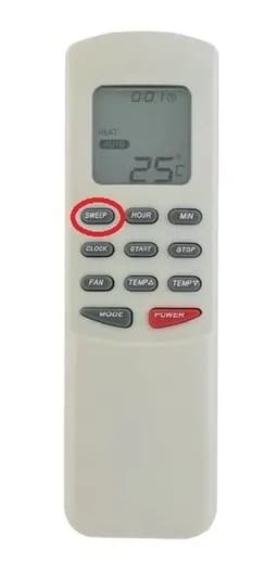 Control Remoto para Aire Acondicionado Compatible con Surrey, Carrier y Bryant