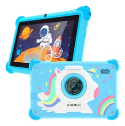 Tablet Gadnic 7 pulgadas 1GB RAM 8GB Android 8.1 bateria 2100 mAh wifi Celeste