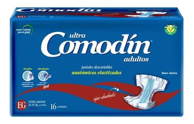 Pañal Anatómico Comodín Extra Grande - Pack de 16 Unidades