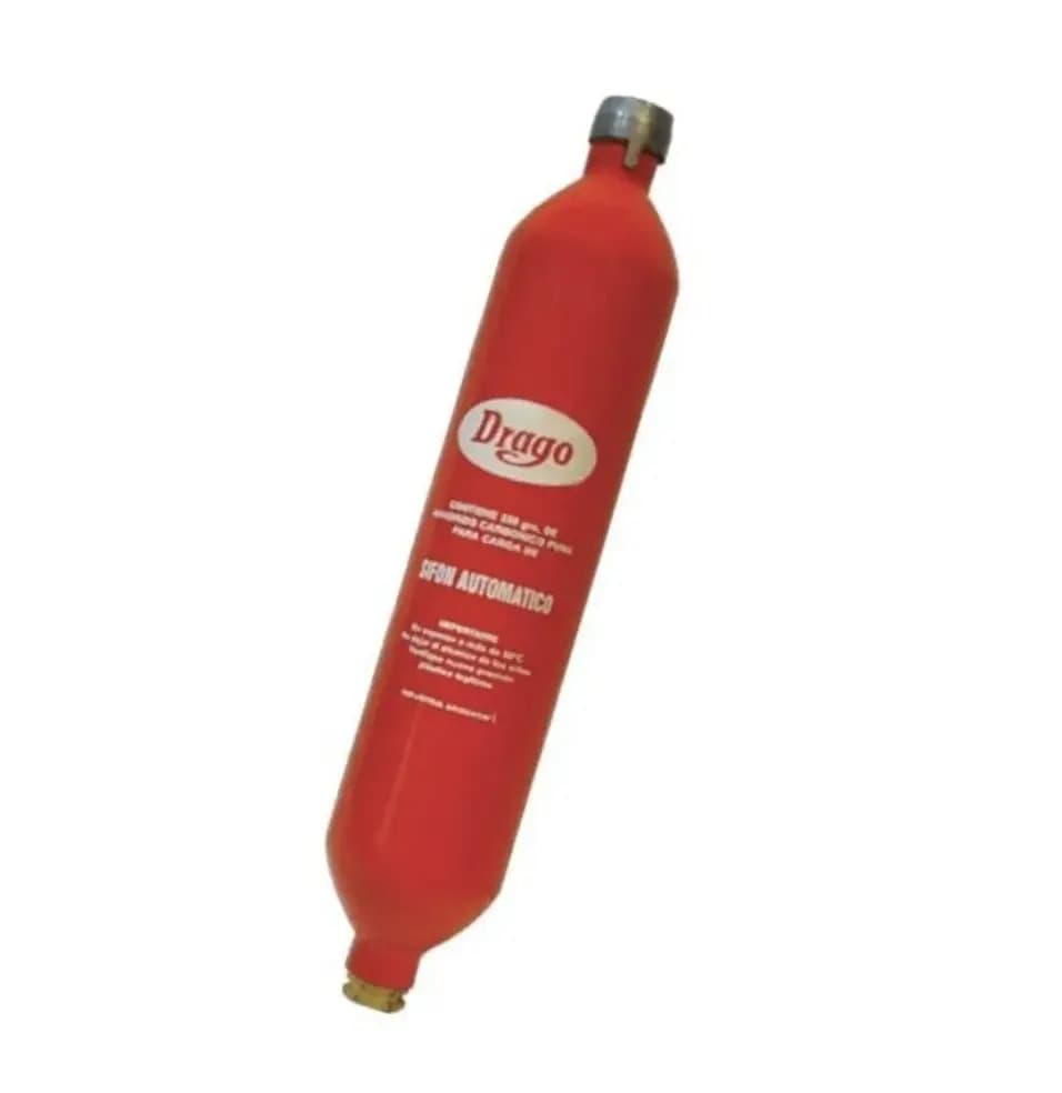 Cápsula Drago para Sifón de Soda y Cerveza 40L Naranja