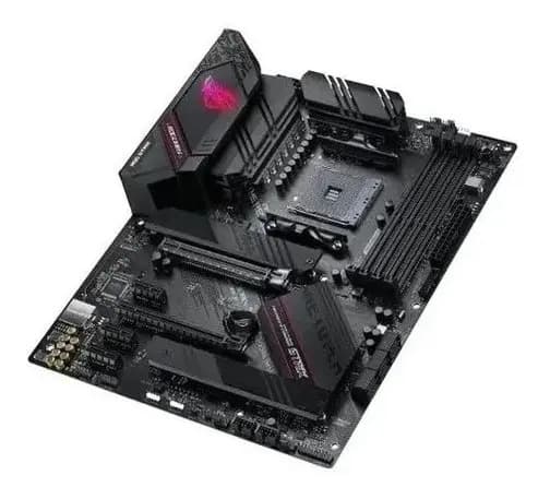 Tarjeta Madre Asus Rog B550-f Gaming (wi-fi) Ii Socket Am4 Color Negro