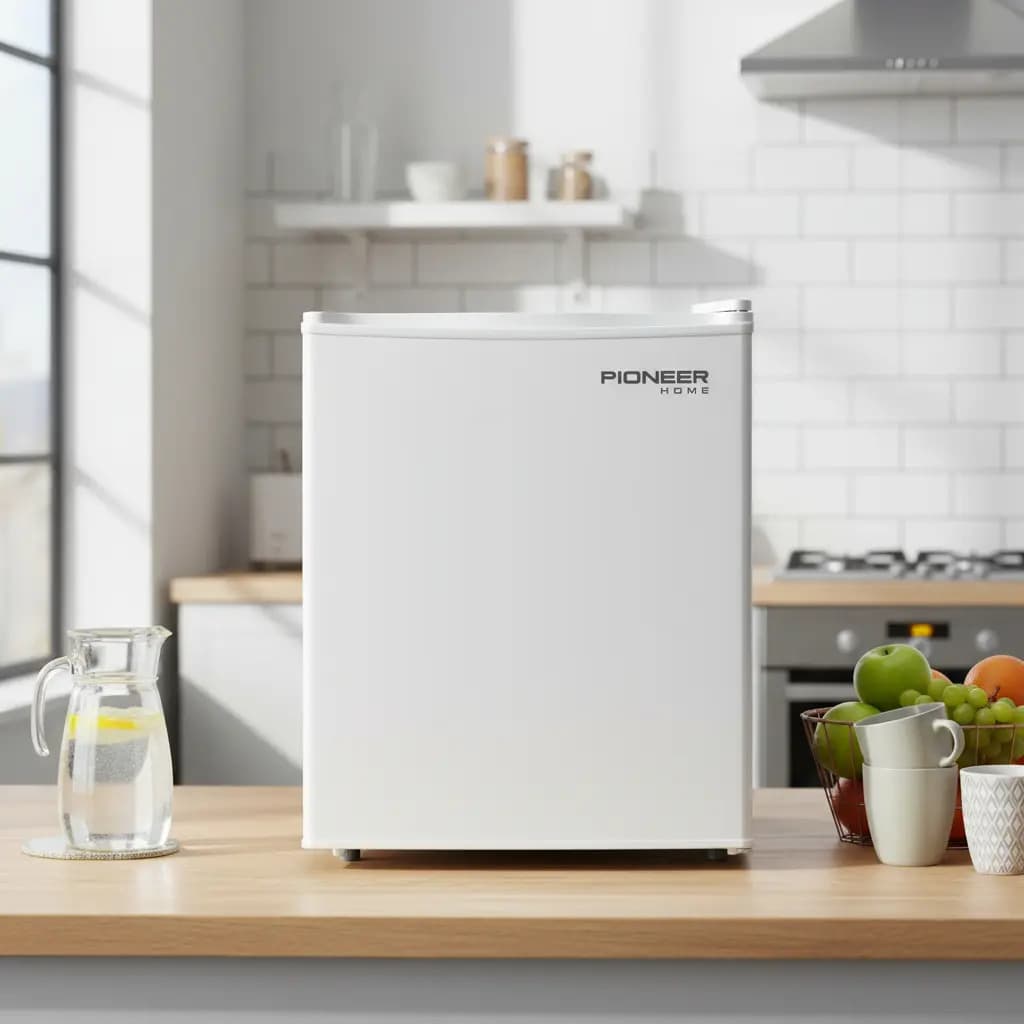 Heladera Con congelador 55 Lts Minibar Bajo Mesada Ciclica Color Blanco