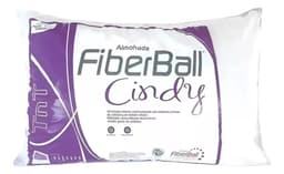 Almohada Cindy Fiberball Vellon 70 X 40 Una Unidad Color Blanco