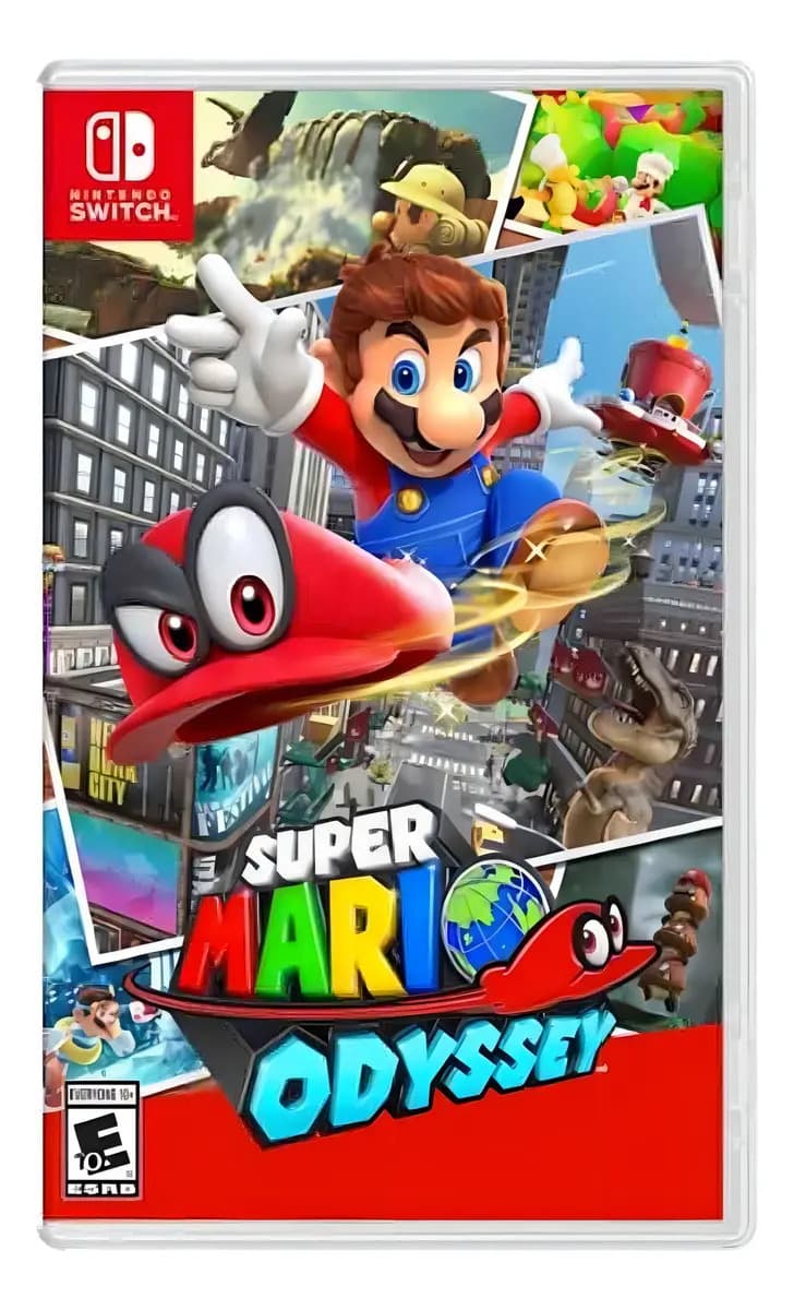 Super Mario Odyssey Nintendo Switch Standard Edition (Físico)