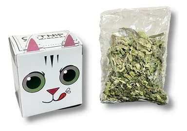 Hierba Gatera Catnip Deshidratado Atrayente Para Gato Zootec X Unidad De 10gr