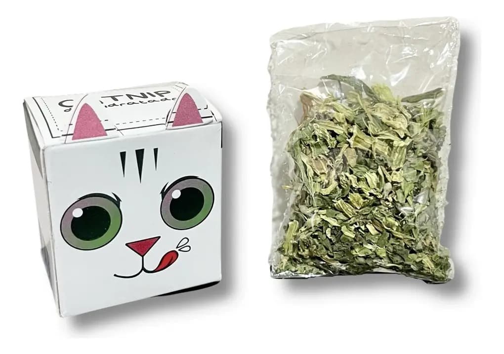 Hierba Gatera Catnip Deshidratado Atrayente Para Gato Zootec X Unidad De 10gr