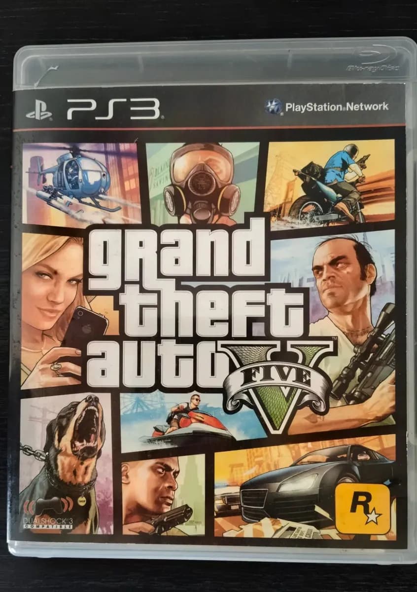 Grand Theft Auto V Standard Edition (Físico)