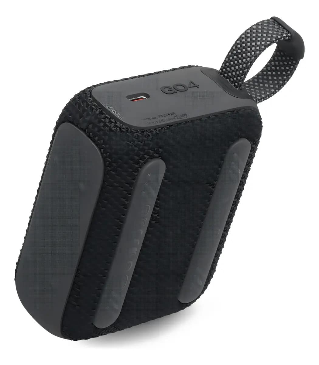 Parlante JBL Go JBLGO4BLK GO4 portátil con bluetooth waterproof negro
