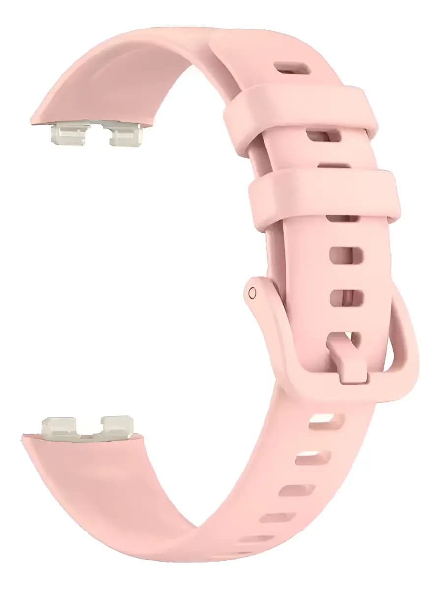 Malla Correa Para Reloj Smartwatch Huawei Band 8 Huawei Band 9 Huawei Band 10 1.47" Generica Silicona Marca Miaband Color Rosa