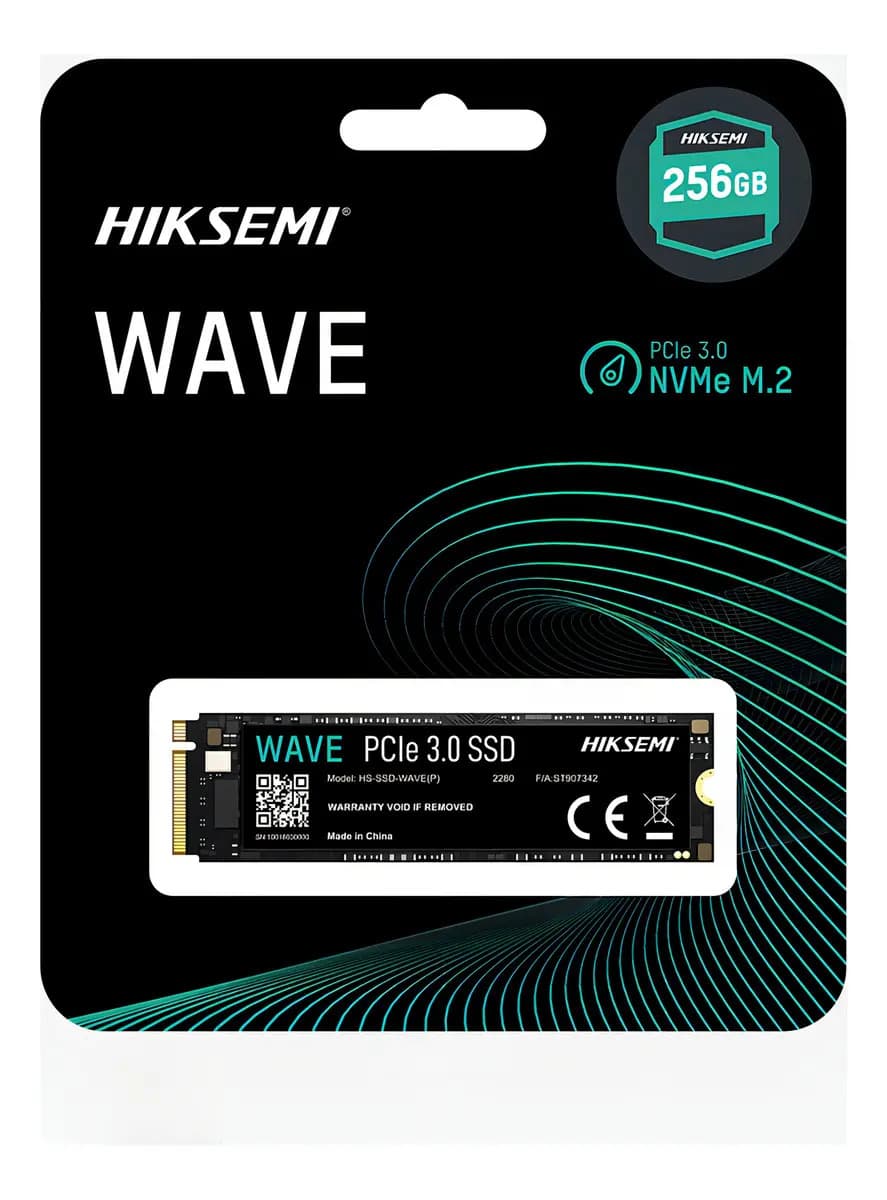 SSD M.2 2280 256GB PCIe 3.0 Hiksemi Wave Lectura 2500MB/s