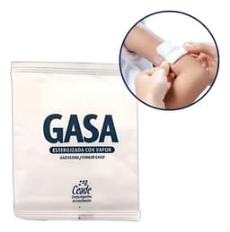 Gasas Estériles En Sobres, 100 Sobres De 10x10cm