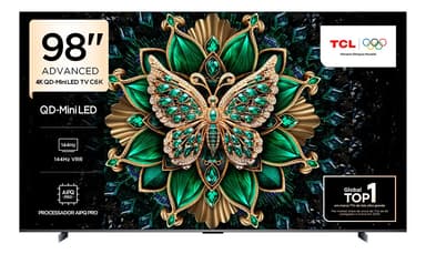 Smart TV TCL 98 QD-Mini LED mate 4K Android WiFi Bluetooth 4 HDMI Google TV 144 Hz Vrr Hdr10+ 98c6k
