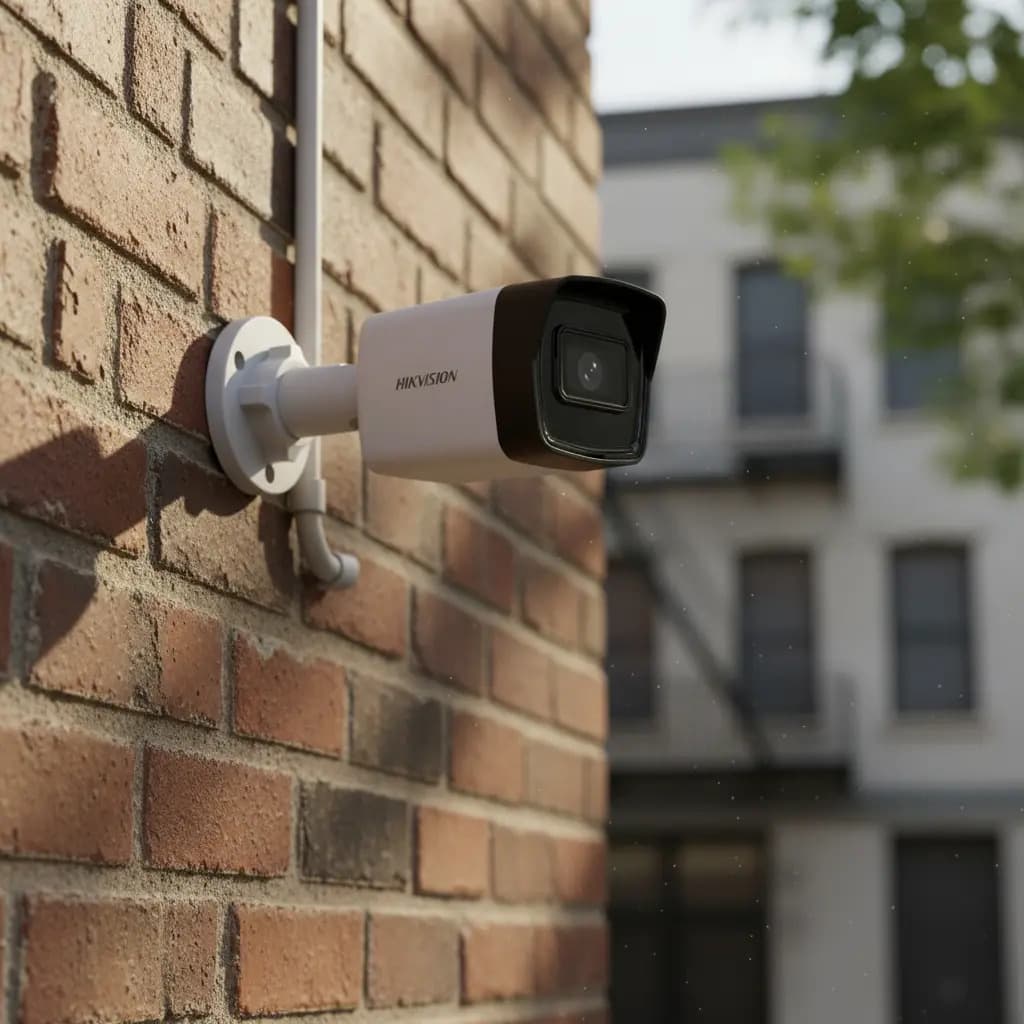 Camara Seguridad Ip Hikvision 2,8mm 2mp Ip67 Blanco