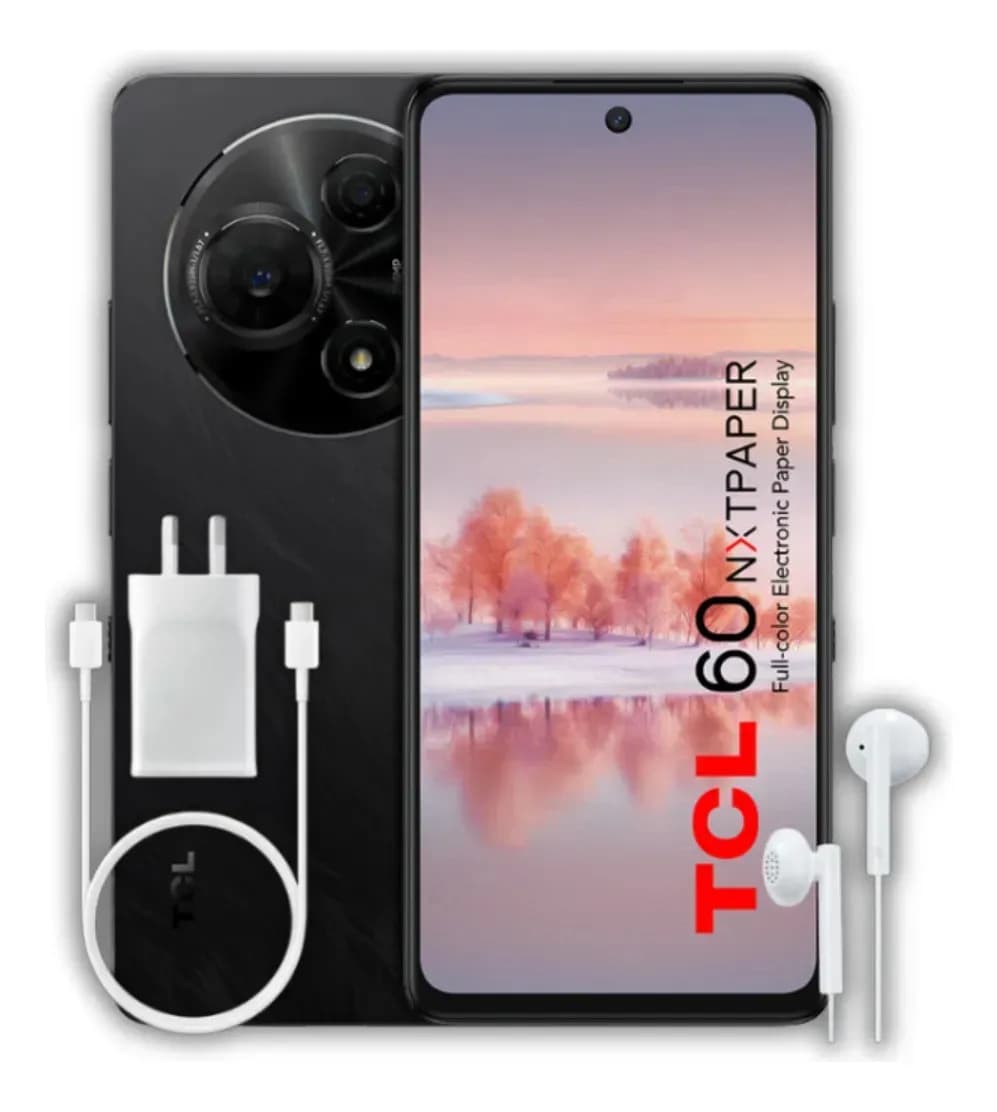 Celular Tcl 60 Nxtpaper 512/8 GB Dark Black
