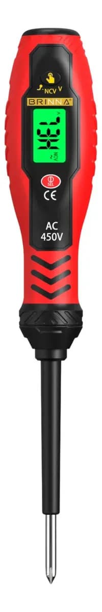 Destornillador Buscapolo Inductivo Smart Ph Brinna Hb-64 Rojo Y Negro