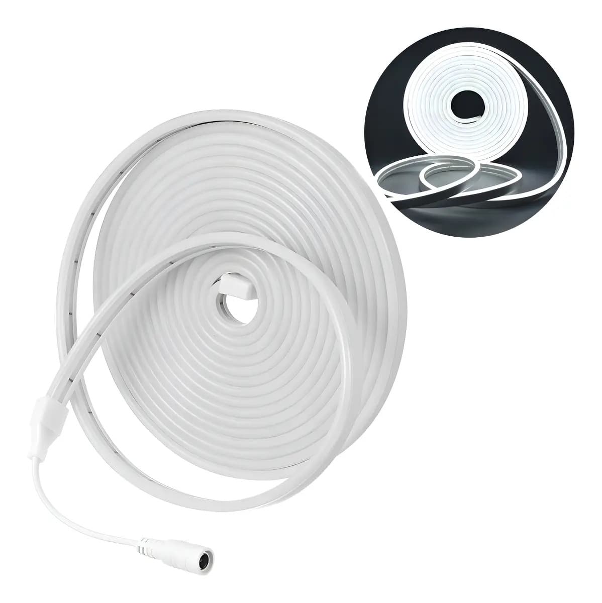 Manguera LED Neon Luxar Flexible Blanco Frío 5m IP65 120 Leds/m