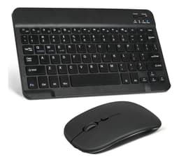 Kit Teclado Bluetooth INT.CO Color NEGRO - Apto Celular Tablet Notebook