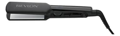 Plancha De Pelo Revlon 220° Placas 4.5 Cm. Recubrimiento Titanio - Negra