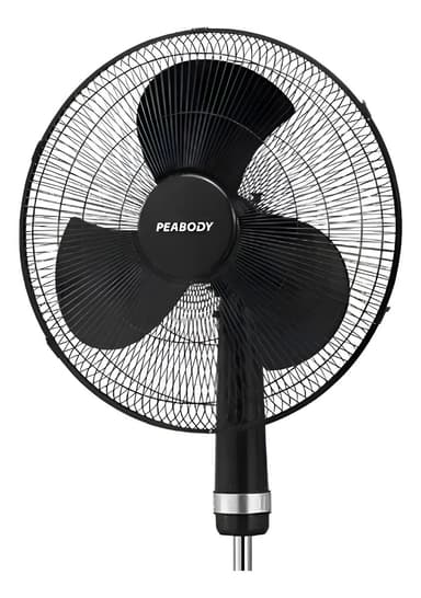 Ventilador De Pie Peabody PE-VP1860N 18" 3 Velocidades Negro