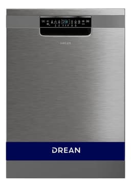 Lavavajillas 15 Cubiertos Inoxidable Drean Lvdr1506ci0 Gris
