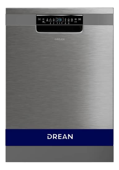 Lavavajillas 15 Cubiertos Inoxidable Drean Lvdr1506ci0 Gris