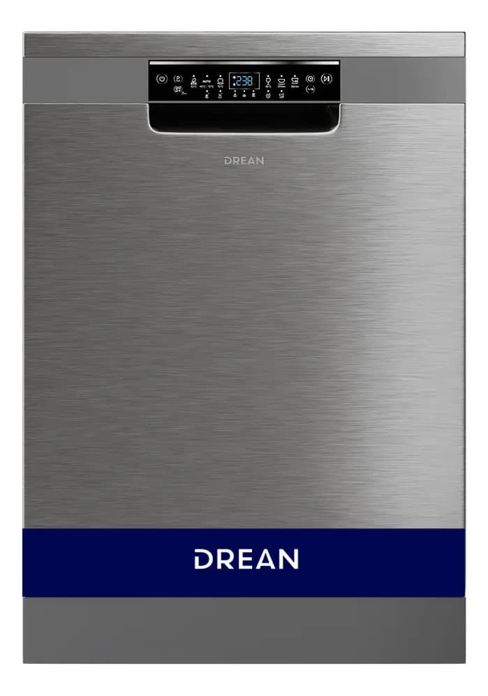 Lavavajillas 15 Cubiertos Inoxidable Drean Lvdr1506ci0 Gris