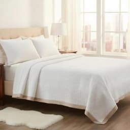 Cobertor Verano Queen Premium Acolchado Suave Lavable Calida