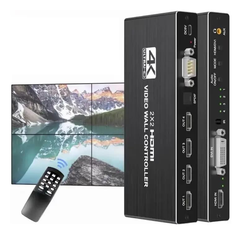 Video Wall 2x2 Controlador De Video