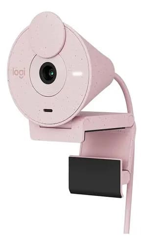 Cámara Web Logitech Brio 300 Rosa 1