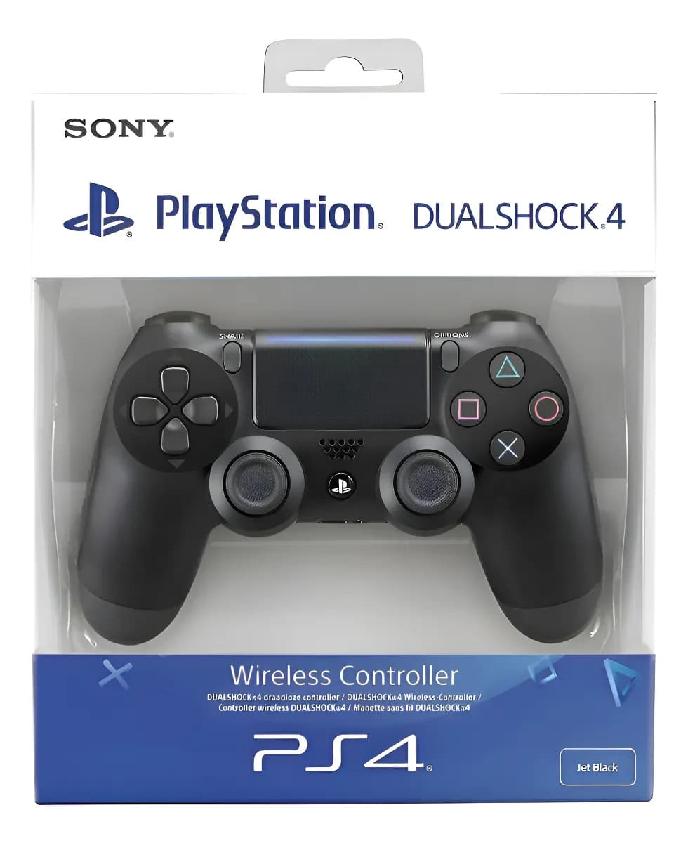Joystick Inalámbrico Sony Playstation Dualshock 4 Wireless Controller Negro