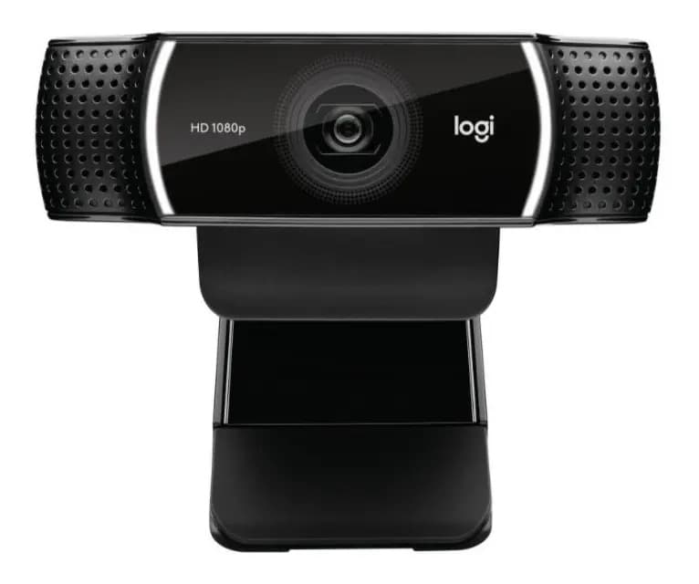 Cámara web Logitech Pro Stream C922 Pro Full HD 30FPS color negro