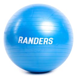 Pelota De Pilates Yoga 75cm Funciona Gym + Inflador Randers Color Azul