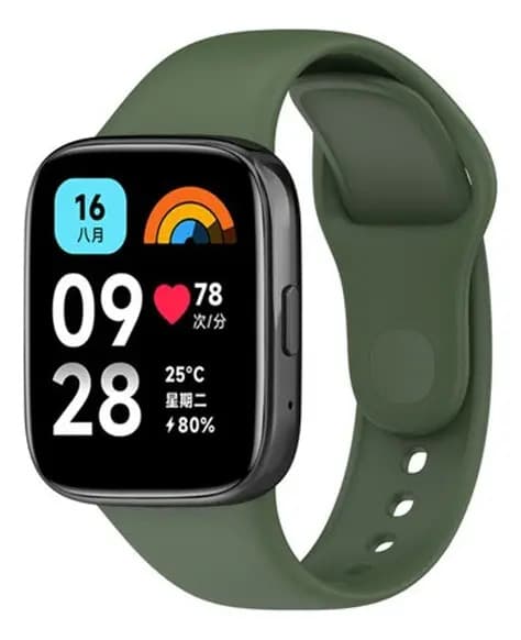 Malla Correa para Smartwatch Xiaomi Redmi Watch 3 Active Color Verde oscuro