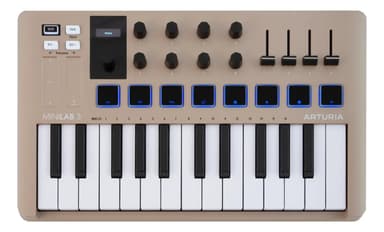 Arturia Minilab 3 Champagne Controlador Midi 25 Champagne Champagne