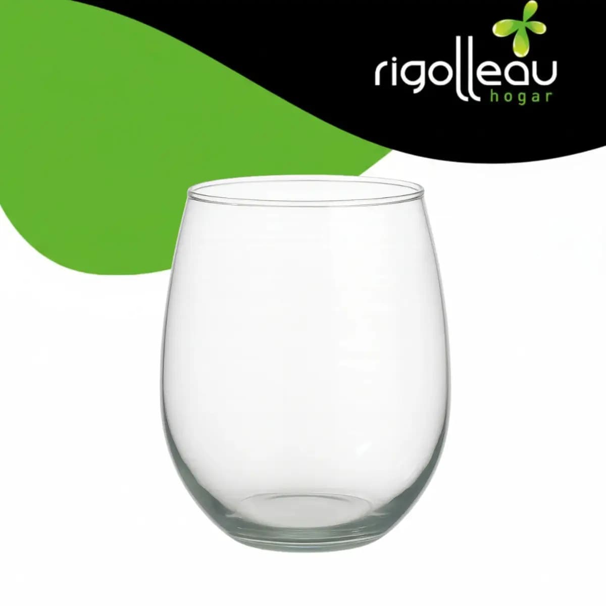 Vaso Copon Mini Gourmet Rigolleau 380ml X 12 Unidades Color Flint