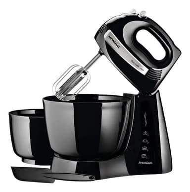 Batidora Con Bowl Mondial 500 W B-04np Negro 4 Velocidades