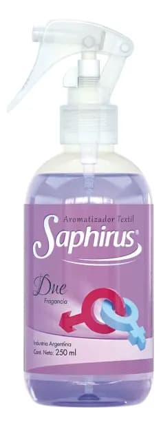 Aromatizante Saphirus Textil spray due