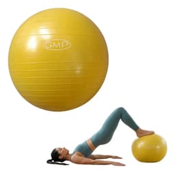 Pelota Gmp 55 Cm Amarilla Esferodinamia Pilates Yoga Textura Color Amarillo