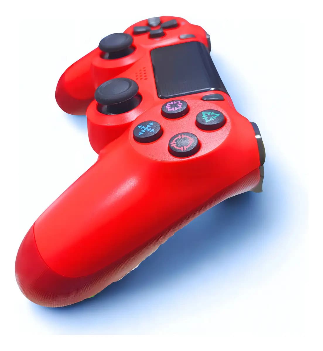 Joystick Inalambrico Compatible Con Pc Celular Y Ps4 Color Rojo