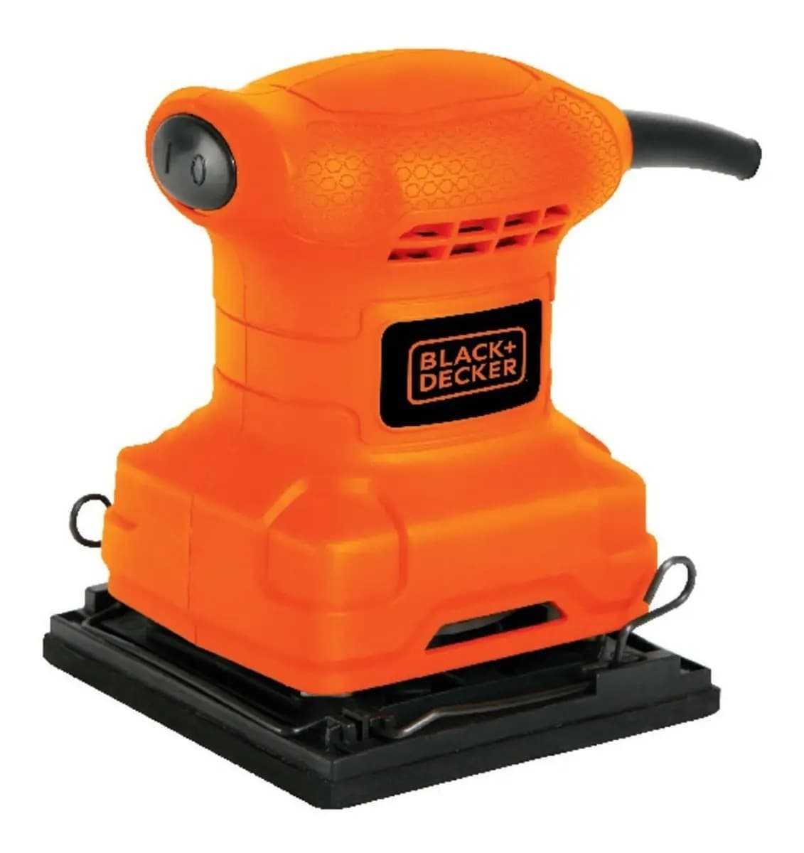 Lijadora profesional orbital Black+Decker BS200 5140209-71 naranja 60Hz 200W