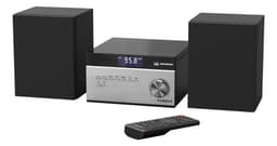 Microcomponente / Microsistema Ranser Mr-5538 Hi-Fi Bluetooth CD USB MP3 FM Negro
