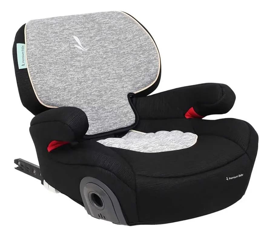 Butaca Elevadora Premium Baby Graham 18 A 36 Kg Iso Fix Color Negro