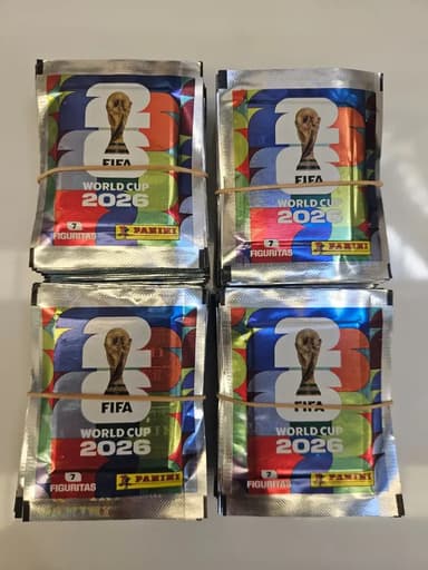 Copa Mundial Fifa 2026 Panini - Pack Sobres Figuritas Mundial 2026 Panini