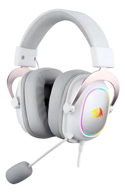 Auriculares Gamer Redragon Zeus X H510w-rgb White Rgb Color Blanco