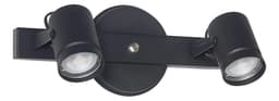 Spot Aplique Barral Slim Granada 2xgu10 Apto Led Ferrolux Color Negro