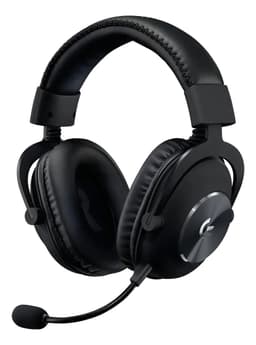 Auriculares gamer inalámbricos Logitech Pro X Wireless negro
