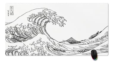 Mouse Pad Gamer Omaigat Shirowave Xxxxl | 1170x600x3mm