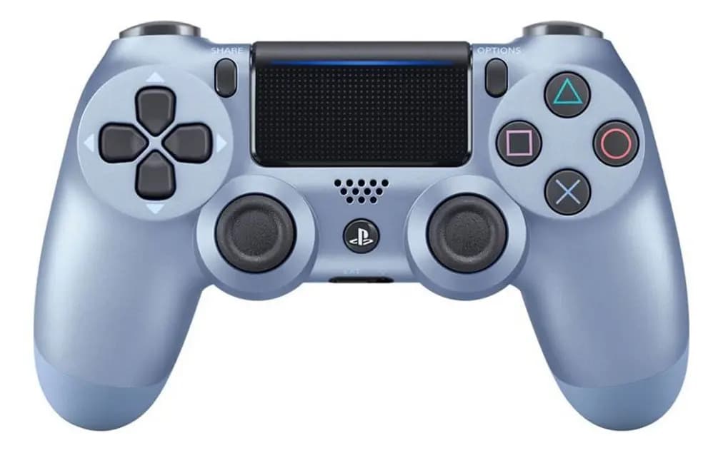 Joystick Ps4 Sony Inalambrico Original Dualshock Azul Titani Color Titanium blue