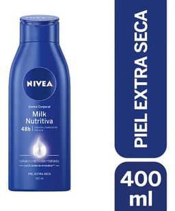 Crema Corporal Nivea Milk Nutritiva Piel Extra Seca 400ml